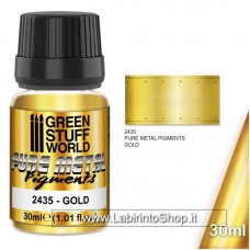 Green Stuff World Pure Metal Pigments GOLD 30ml