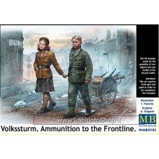 MasterBox 35182 Volkssturm Ammunition to the Frontline 1/35