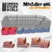 Modular Paint Rack - MDF Modular Set 2x Drawers