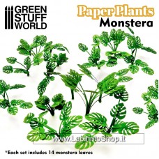 Green Stuff World Paper Plants - Monstera