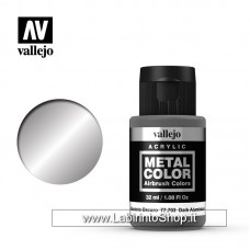 Vallejo Metal Color 77.703 Dark Aluminium 32ml