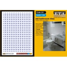ETA Diorama - 321 - For All Season - 1/35 - Bathroom Tiles