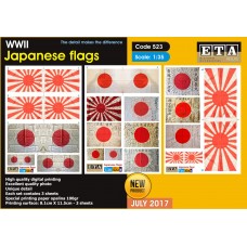ETA Diorama - 523 - WWII - 1/35 - Japanese Flags