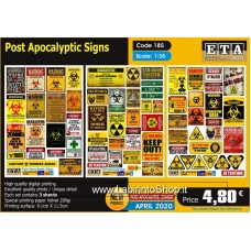 ETA Diorama - 185 - Post-apocalypse Zombie - 1/35 - Post Apocalyptic Signs