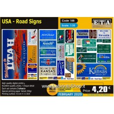 ETA Diorama - 188 - Post-apocalypse Zombie Fantasy Modern - 1/35 - Usa - Road Signs