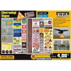 ETA Diorama - 189 - Modern - 1/35 - Chernobyl Signs