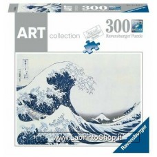 Puzzle - Ravensburger Puzzle - Art - The Great Wave of Kanagawa Hokusai 300 Pezzi 