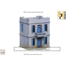 North Africa Colonial - Small Two Storey House - 20mm 1/72 N284