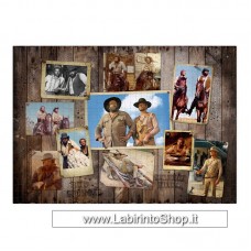 Oakie Doakie Puzzle 1000 pezzi Bud Spencer terence Hill Western Photo Wall 68x48cm 