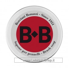 B&B Sapone Vegetale per Pennelli in Box Alluminio 100gr