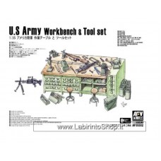 AFV AF35302 U.S. Army Workbench and Tool Set 1/35
