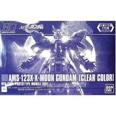 Bandai High Grade HG 1/144  AMS-123x-x Moon Gundam Clear Color Limited Item Gundam Model Kit