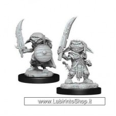 Dungeons & Dragons: Pathfinder Battles Deep Cuts Unpainted Minis: Goblin Male Fighter