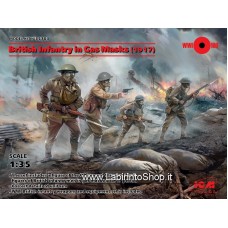 Icm 35703 British Infantry in Gas Masks 1917