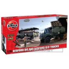 Airfix - 1/76 - Bedford Qlt and Bedford QLD Trucks