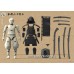 Samurai Infantry Sanshiro `Ganger` (Black) (Set of 2) (Plastic model)