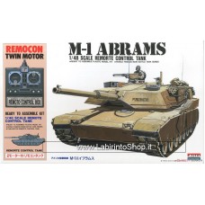 Arii M1 Abrams 1/48 with Remote Controll (Plastic model)