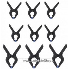 Model Craft Collection Nylon Grip Clamps Set 9 Piece