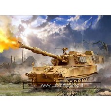 Zvezda Us 155-mm Self Propelled Howitzer M-109A2  - 1/100 Nap Fit