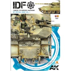 AK Interactive AK4844 IDF Tanker Techniques Magazine vol. 1