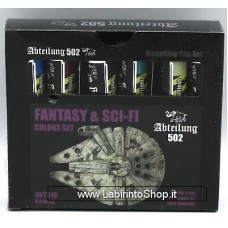 502 ABTEILUNG ABT310 Fantasy and Sci-fi 6x20ml