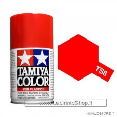 Tamiya 100ml TS-8 Italian Red