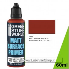 Green Stuff World Matt Surface Primer 60ml - Red Rust 