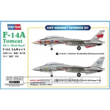 HobbyBoss 1/72 F-14A Tomcat Vf-1 Wolf Pack