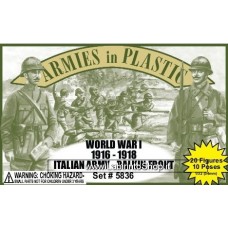 Armies in Plastic - 1/32 - 5836 World War I 1915-1918 Italian Army Balkin Front