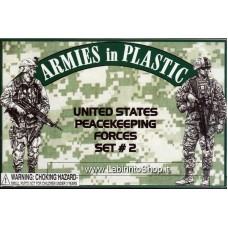 Armies in Plastic - 1/32 - 5580 - Modern Forces - United States Peacekeeping Forces - Set #1