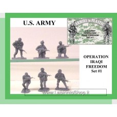 Armies in Plastic - 1/32 - 5576 - Modern Forces - U.S. Army Operation Iraqi Freedom - Set #1