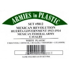 Armies in Plastic - 1/32 - 5812 - Mexican Revolution - Huerta Government Mexican Federal Army Calvary 1913-1914