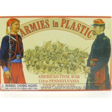 Armies in Plastic - 1/32 - 5437 - American Civil War - 114th Pennsylvania - Union Zouaves
