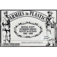 Armies in Plastic - 1/32 - 5513 - Royal Navy Summer Dress Egypt And Sudan 1882-1898