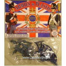 Armies in Plastic - 1/32 - 5433 - Napoleonic Wars - Waterloo 1815 - King's German Legion Foot Artillery