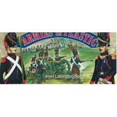 Armies in Plastic - 1/32 - 5430 - Napoleonic Wars - Waterloo 1815 - French Old Guard Foot Artillery