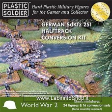 Plastic Soldier Co: 1/100 German SdKfz 251 Halftruck Conversion kit