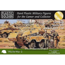 Plastic Soldier Co: 1/100 German SdKfz 231 Armoured Car