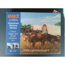 Imex - American History Seires - Chuck Wagon And Prarie Schooner Set 1/72
