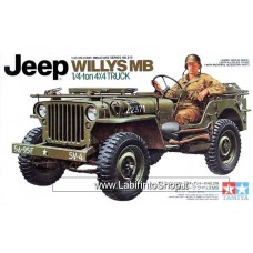 Tamiya 1:35 US Jeep Willys MB 1/4 Ton