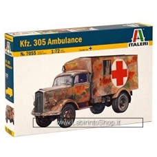 Italeri - 7055 Kfz. 305 Ambulance 1/72 Plastic Model Kit