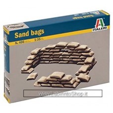 Italeri - 406 Sand Bags 1/35 Plastic Model Kit