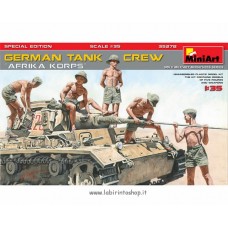 Miniart German Tank Crew AfriKa Korps 1/35