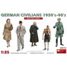Miniart German Civilians 1930-40 1/35