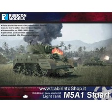 Rubicon Models 1/56 - 28mm Plastic Model Kit M5A1 Stuart