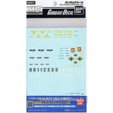 Gundam Decal 22 Mg Multi Zeta (Gundam Model Kits)