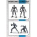 Fiftyseven Number 57 Armored Puppet Corebody + Diorama Base Set B1-02 (Plastic model)