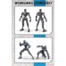 Fiftyseven Number 57 Armored Puppet Corebody + Diorama Base Set B1-02 (Plastic model)