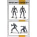 Fiftyseven Number 57 Armored Puppet Corebody + Diorama Base Set B1-01 (Plastic model)