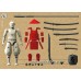 Suyata Samurai Infantry Sanshiro `Common Foot Soldier` (Red) (Set of 2) (Plastic model)